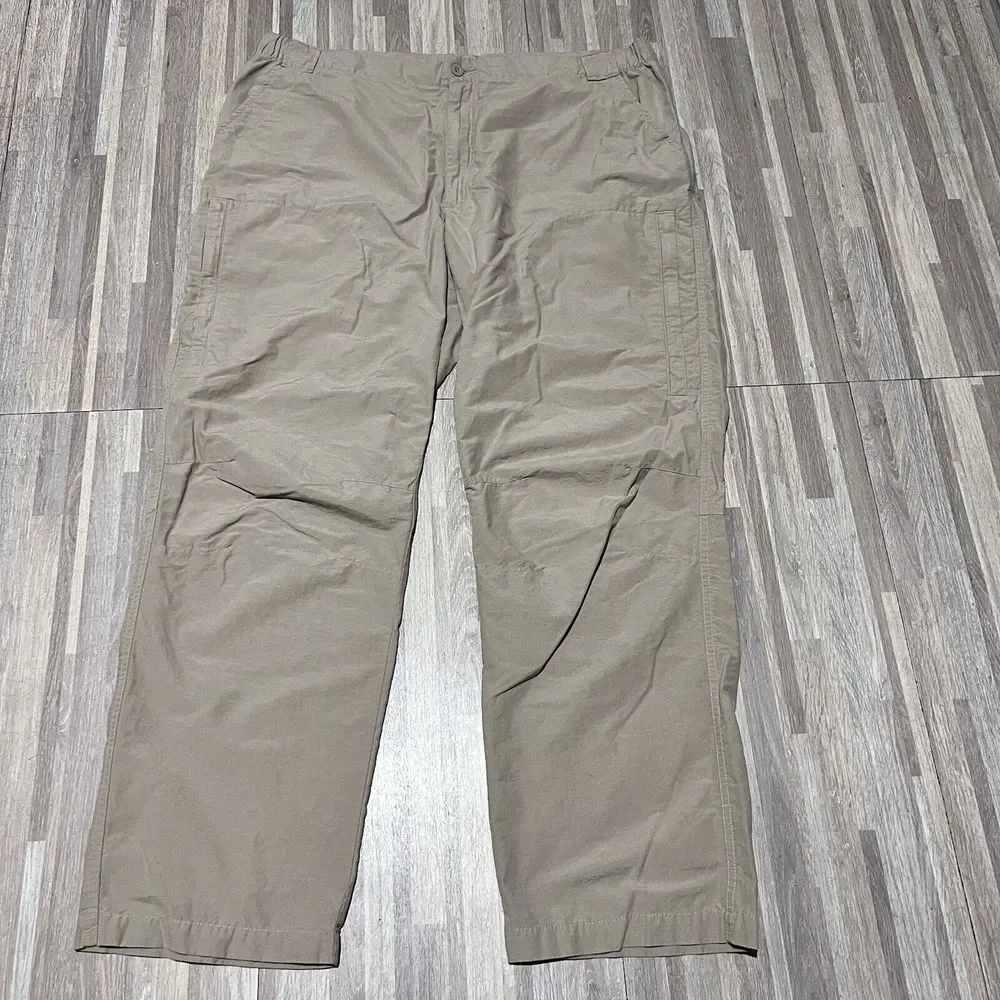 Vintage Woolrich Woolen Mills Straight Leg Cotton Nylon Blend Khaki Pants (38x30